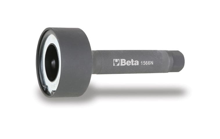 Axialledsverktyg för Styrstag 28–45 mm Längd 400 mm Fyrkant 1/2" och Sexkant 27 mm, Beta Tools - 35x400mm