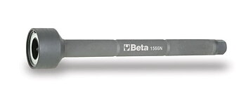 Axialledsverktyg för Styrstag 28–45 mm Längd 400 mm Fyrkant 1/2" och Sexkant 27 mm, Beta Tools - 45x400mm