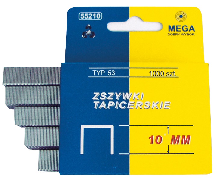 Staplers 6 mm, Type 53, 1000St. Packed 20St in Carton Box