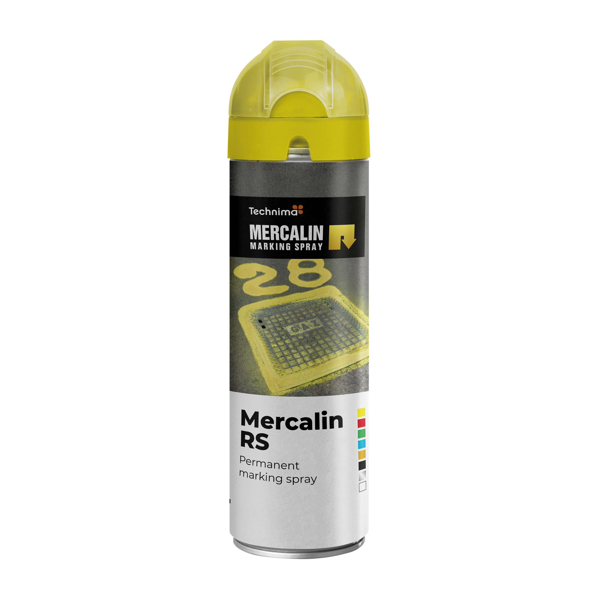 Mercalin Märkspray RS Gul 500 ML - 2