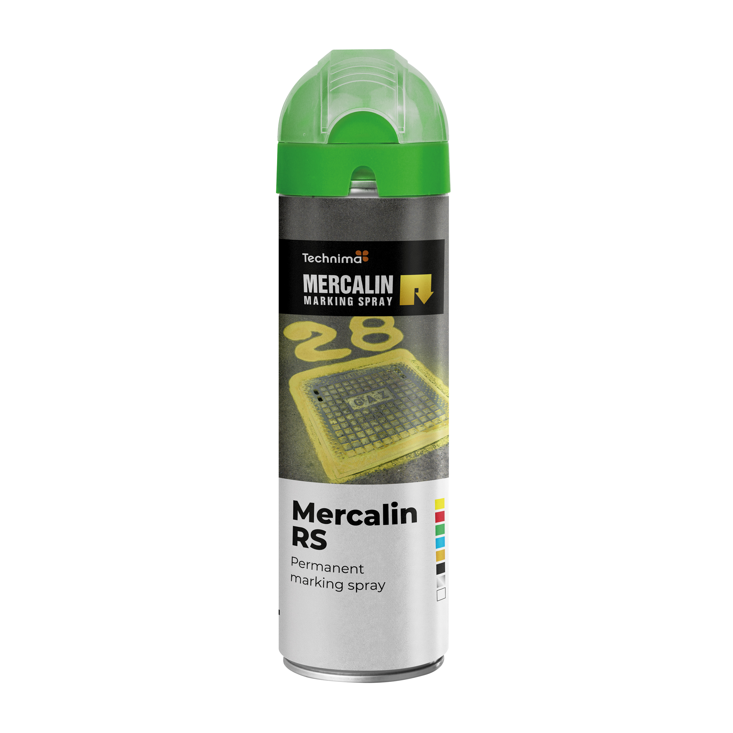Mercalin Märkspray RS Grön 500 ML - 2