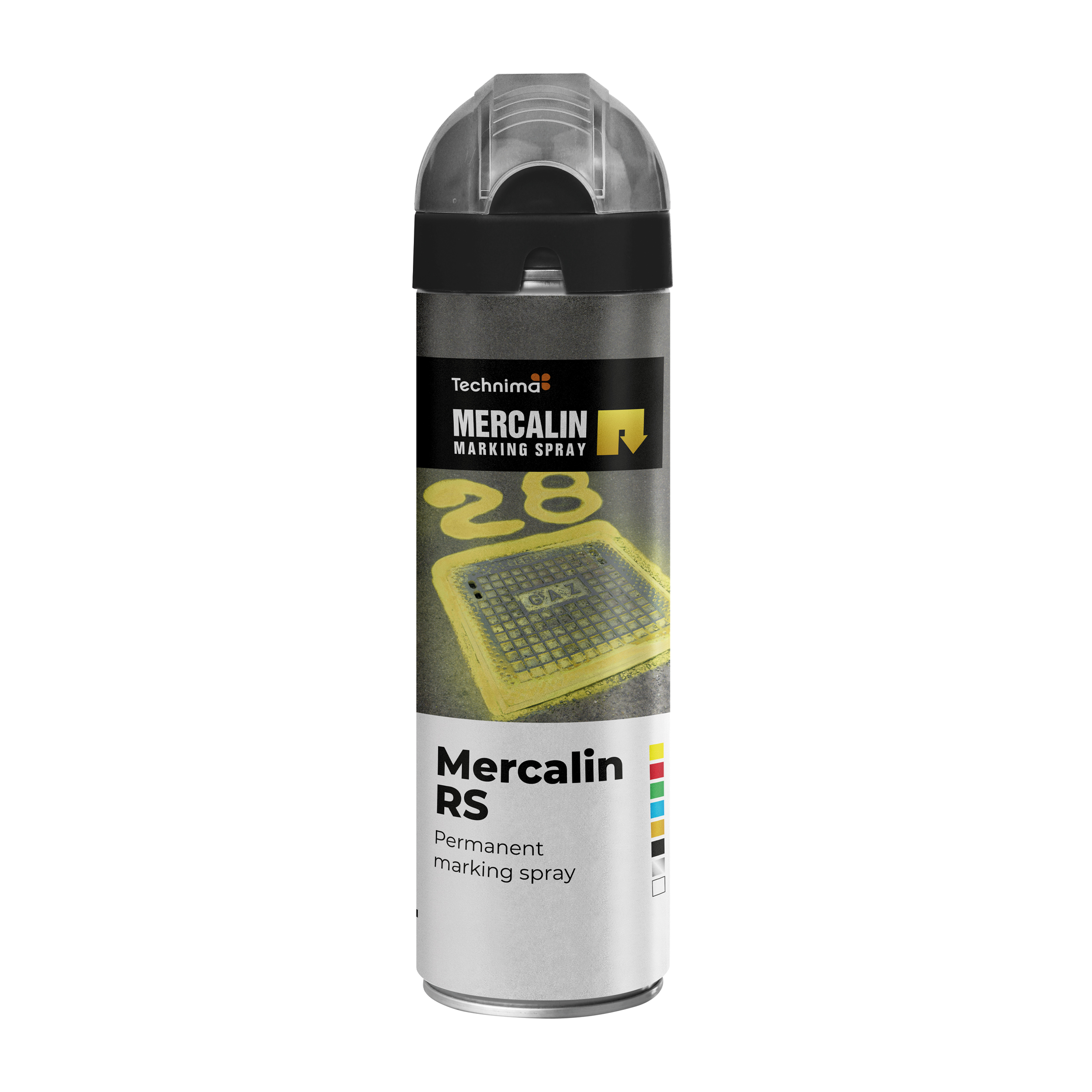 Mercalin Märkspray RS Svart 500 ML - 2