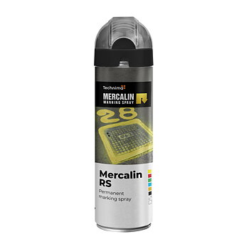 Mercalin Märkspray RS Svart 500 ML