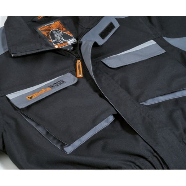 BETA TOOLS Arbetsoverall Cordura® 280 g/m², Flera Fickor, Reflexer, BETA Workwear Top Line (Storlek : 3XL) - 2