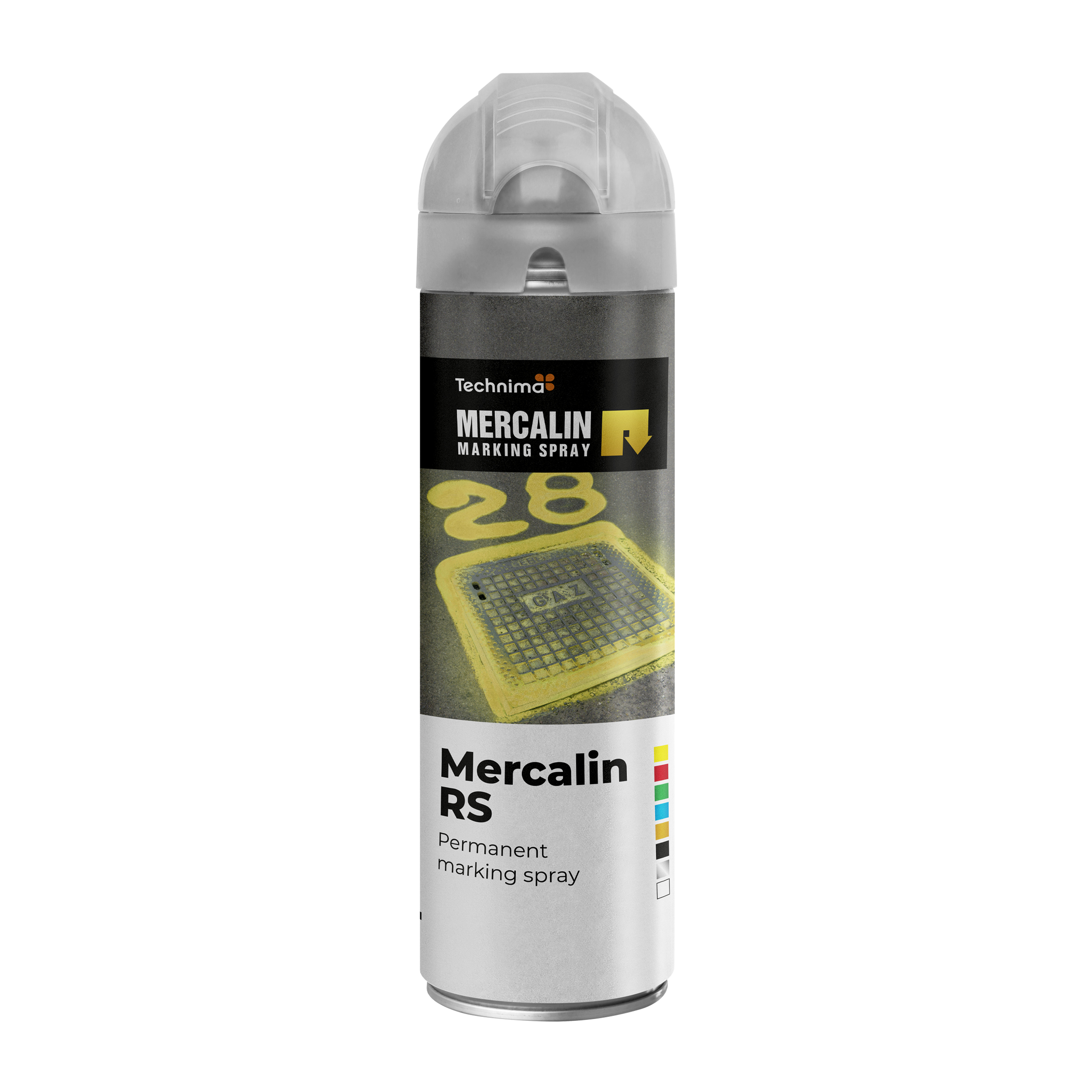 Mercalin Märkspray RS klarlack 500 ML - 2
