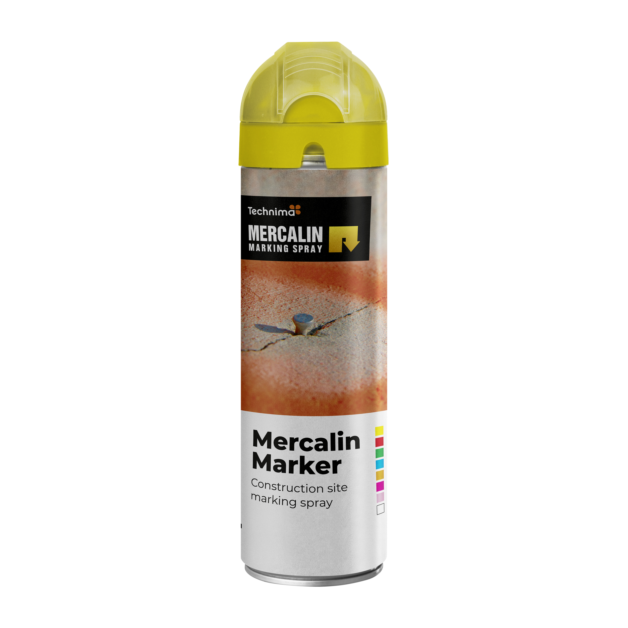 Mercalin Marker fluo Gul 500 ML - 2