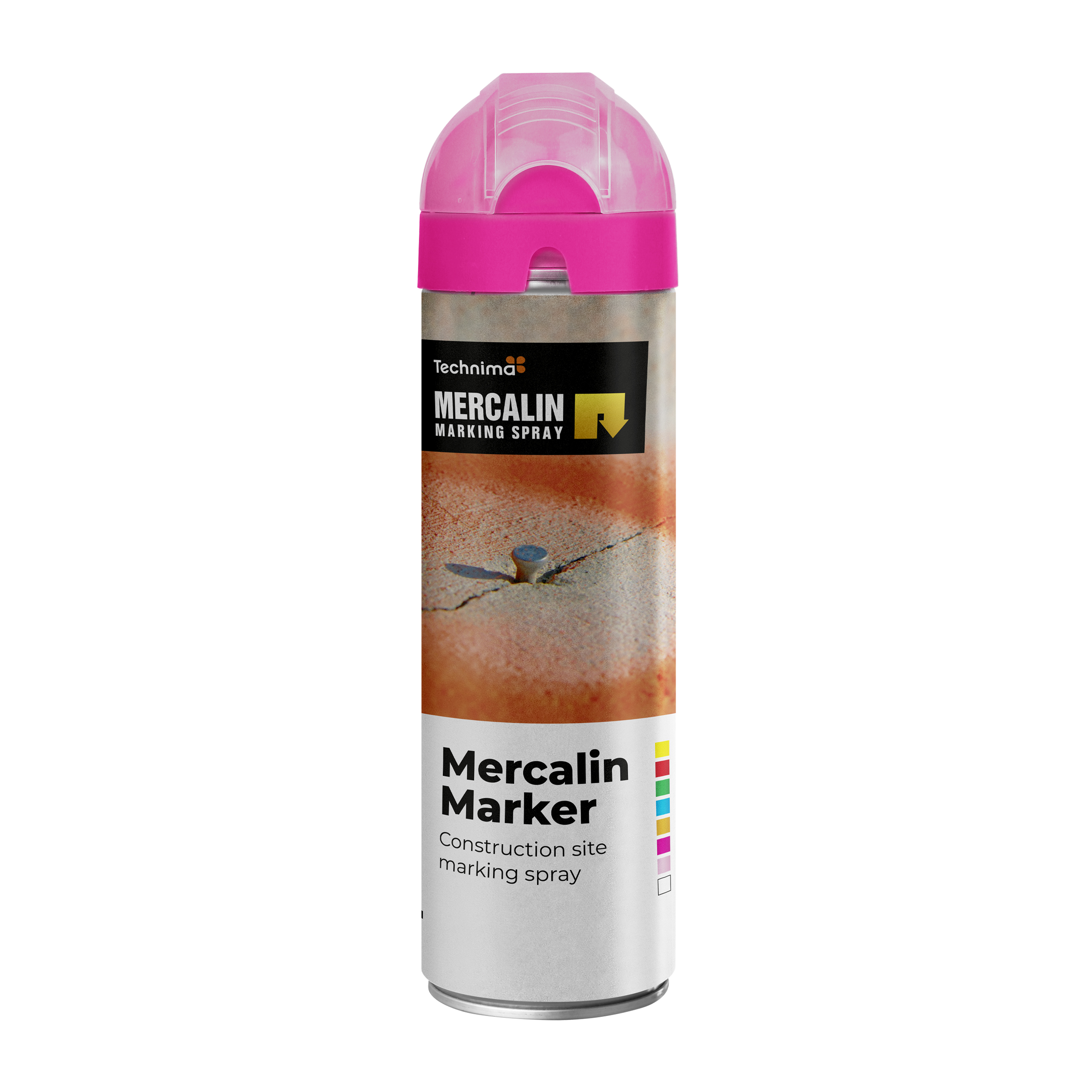 Mercalin Marker fluo Rosa 500 ML - 2