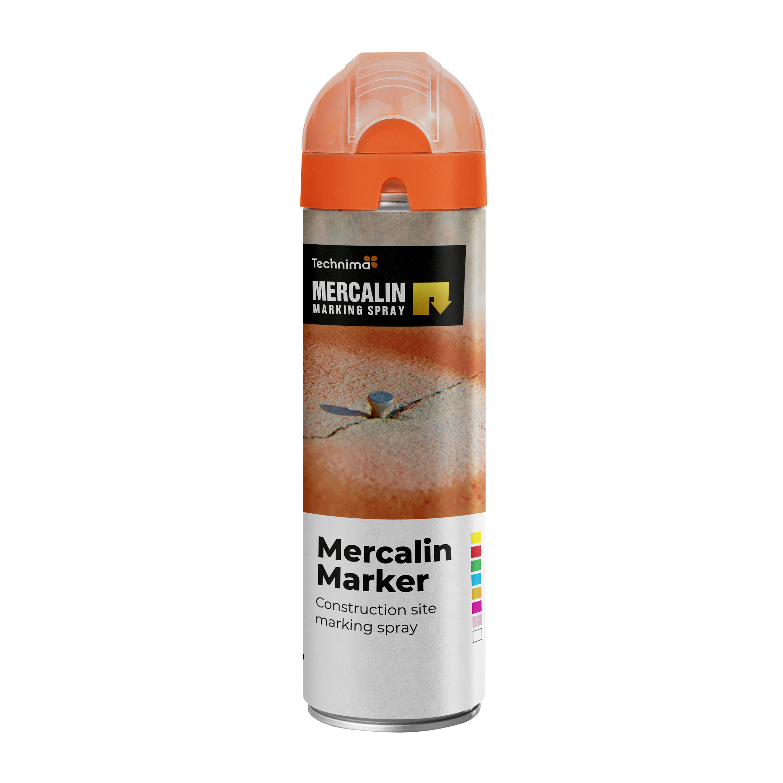 Mercalin Marker fluo Orange 500 ML - 2