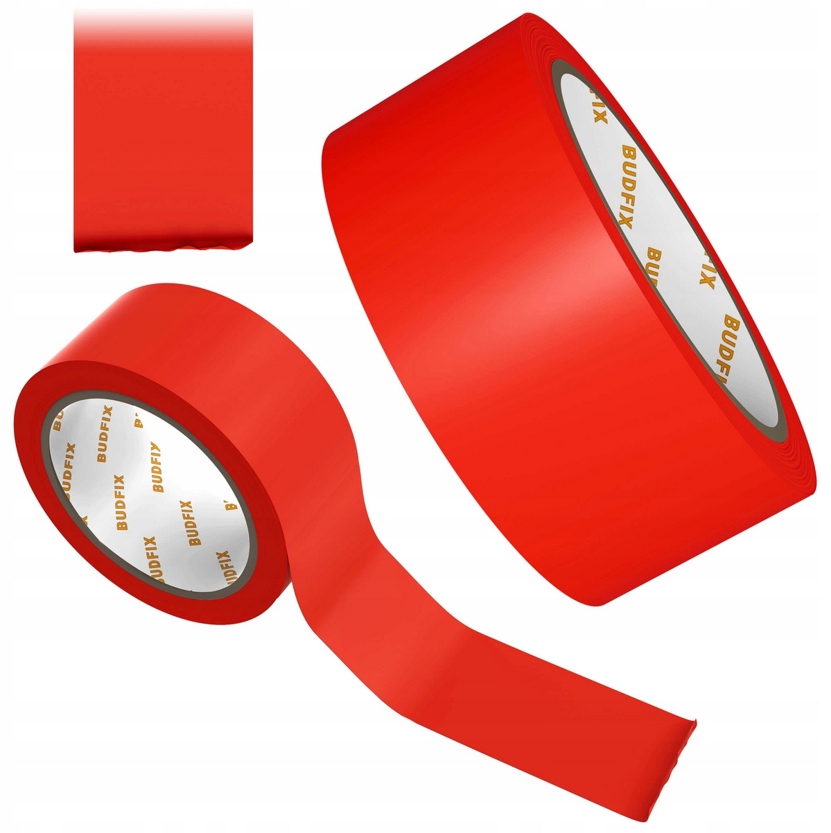 Märktejp 33m x 50 mm PVC, självhäftande, hållbar golvmärkningstejp, Budfix - Blå - 3