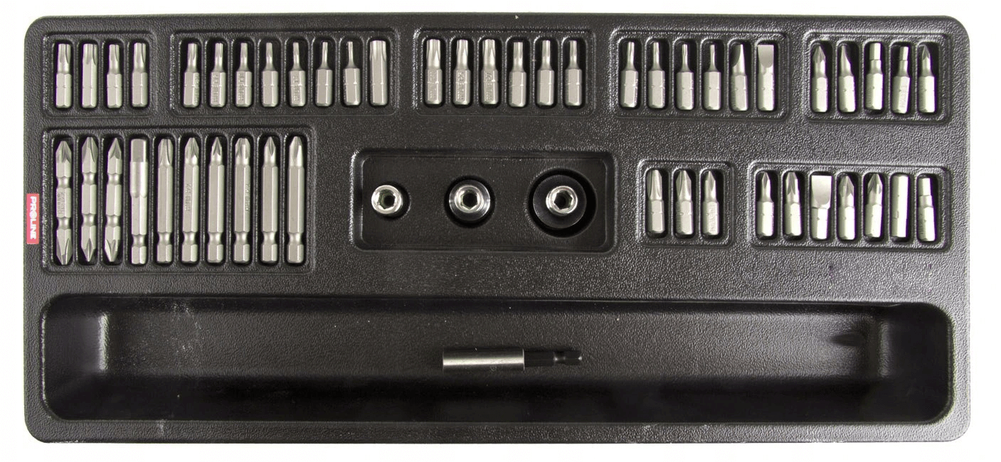PROLINE TOOLS Verktygstråg Bitssats 1/452st., Tom, Proline
