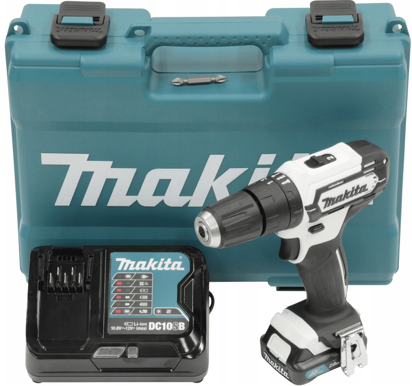 Slagborrskruvdragare 12V CXT 30Nm 2-Växlad LED Vit Limiterad Edition set, MAKITA - 3