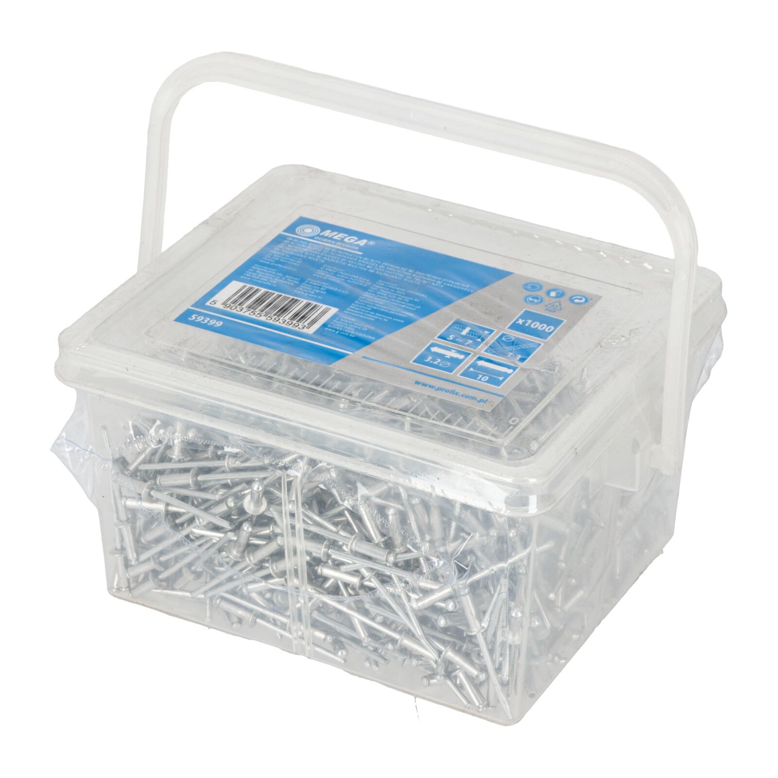 Blind Rivets - 3.210.0 mm, 1000St. - 2