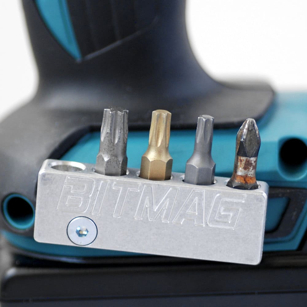 BitMag Magnetisk Bitshållare Metall Aluminium 5 Platser Skruvdragare, BitMag - 11