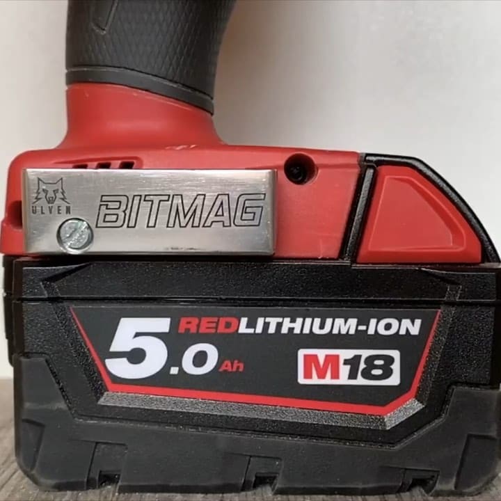 BitMag Magnetisk Bitshållare Metall Aluminium 5 Platser Skruvdragare, BitMag - 17