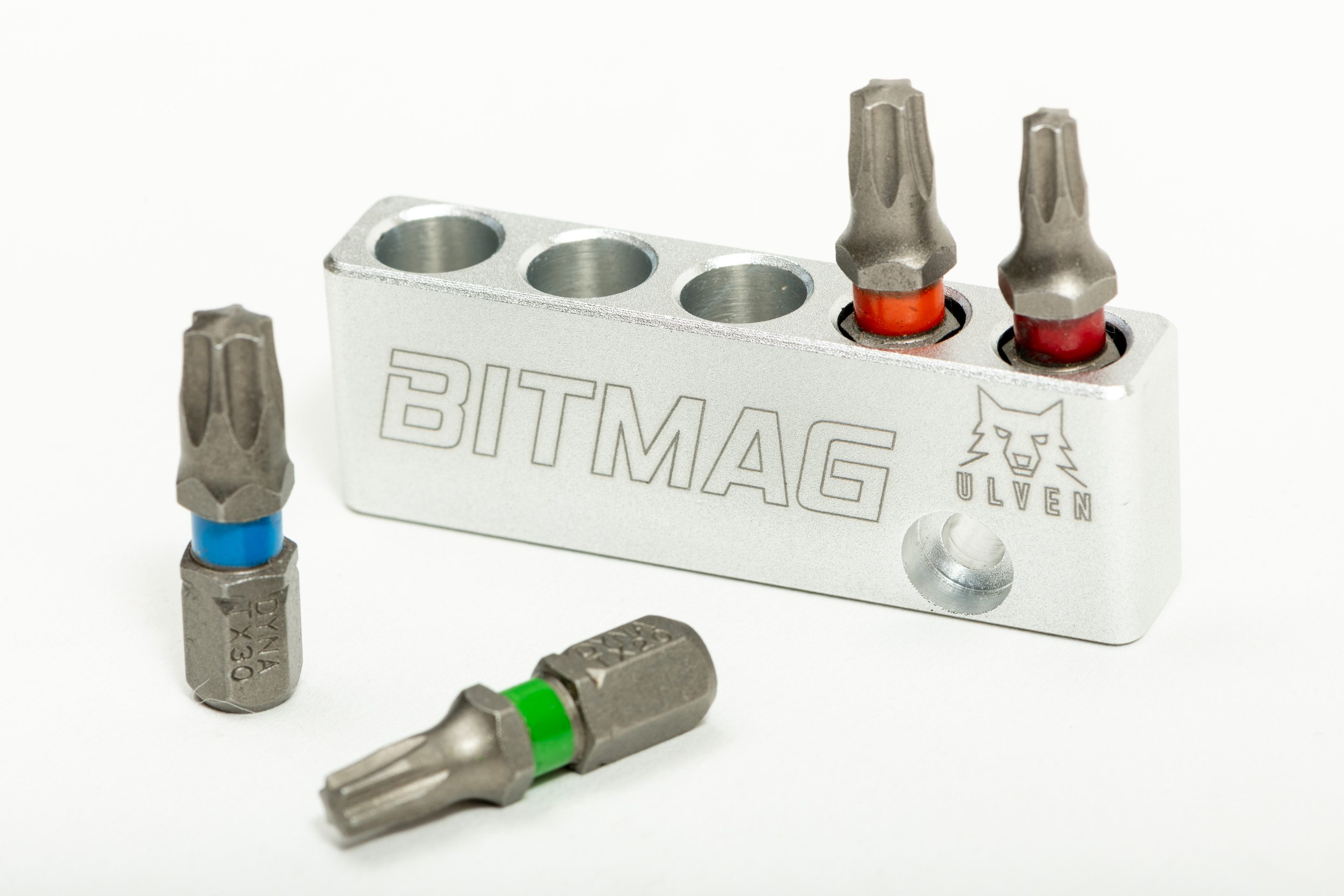 BITMAG metall, magnetiskt bitshållare, borrhållare, hylshållare, Made in Sweden - 3