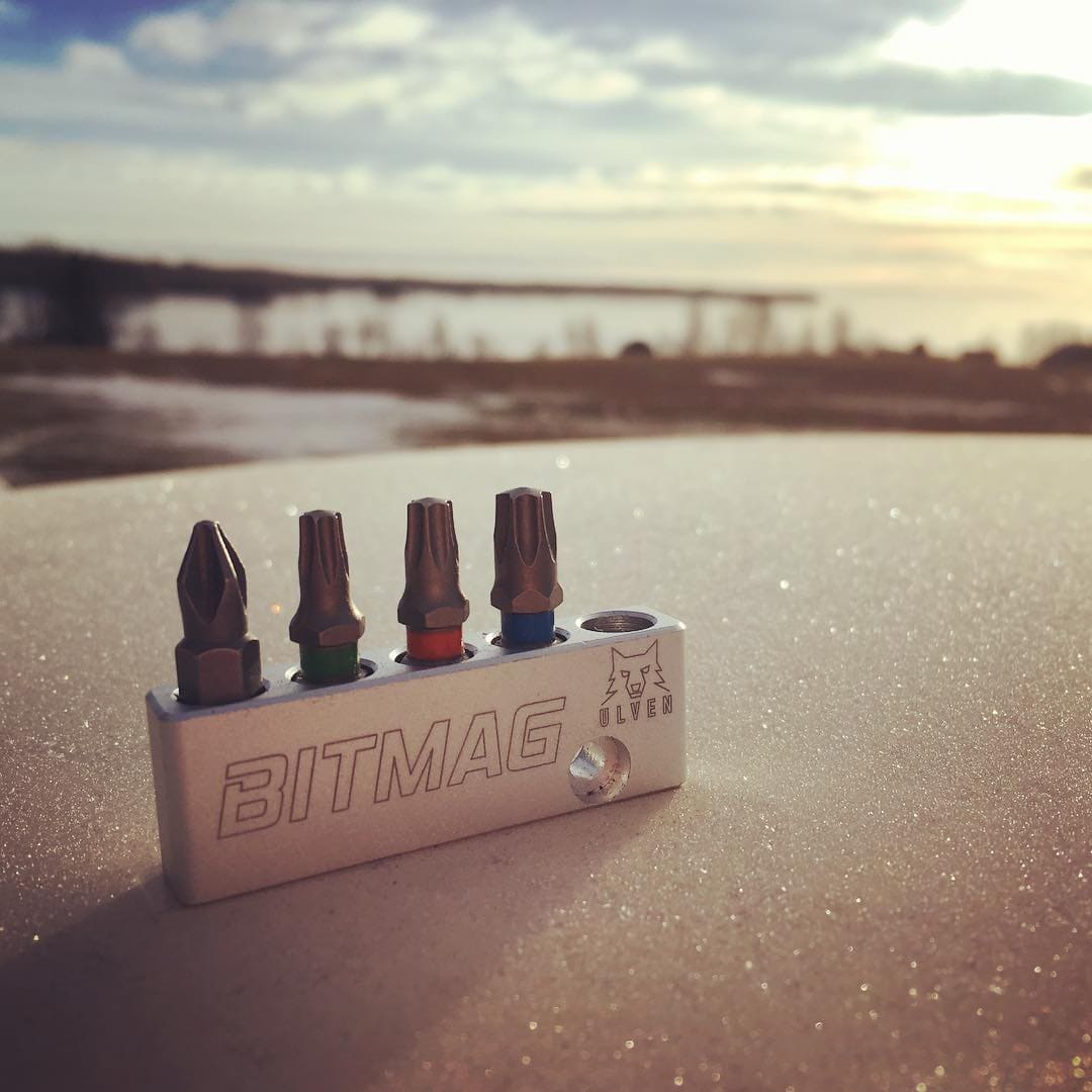 BitMag Magnetisk Bitshållare Metall Aluminium 5 Platser Skruvdragare, BitMag - 13