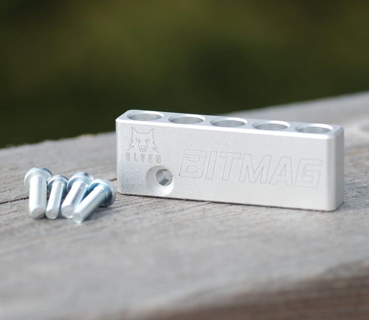 BitMag Magnetisk Bitshållare Metall Aluminium 5 Platser Skruvdragare, BitMag - 12