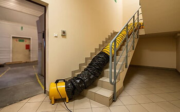 Flexibel Luftslang för Industrifläkt, 7, 6 m Längd 410 mm Diameter, Master