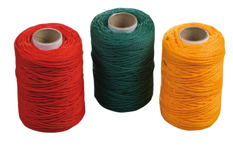 Fogsnöre plast (polypropylen) - 50 mm, sats med 3 färger