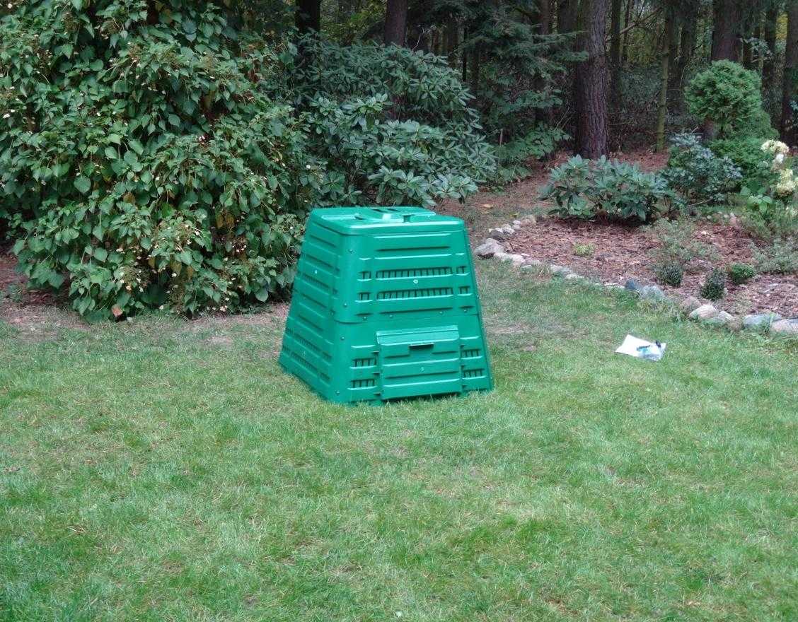 Kompostbehållare 400L, kompostbox för varm kompost utomhus åretrunt, Ekobat Termo - 5