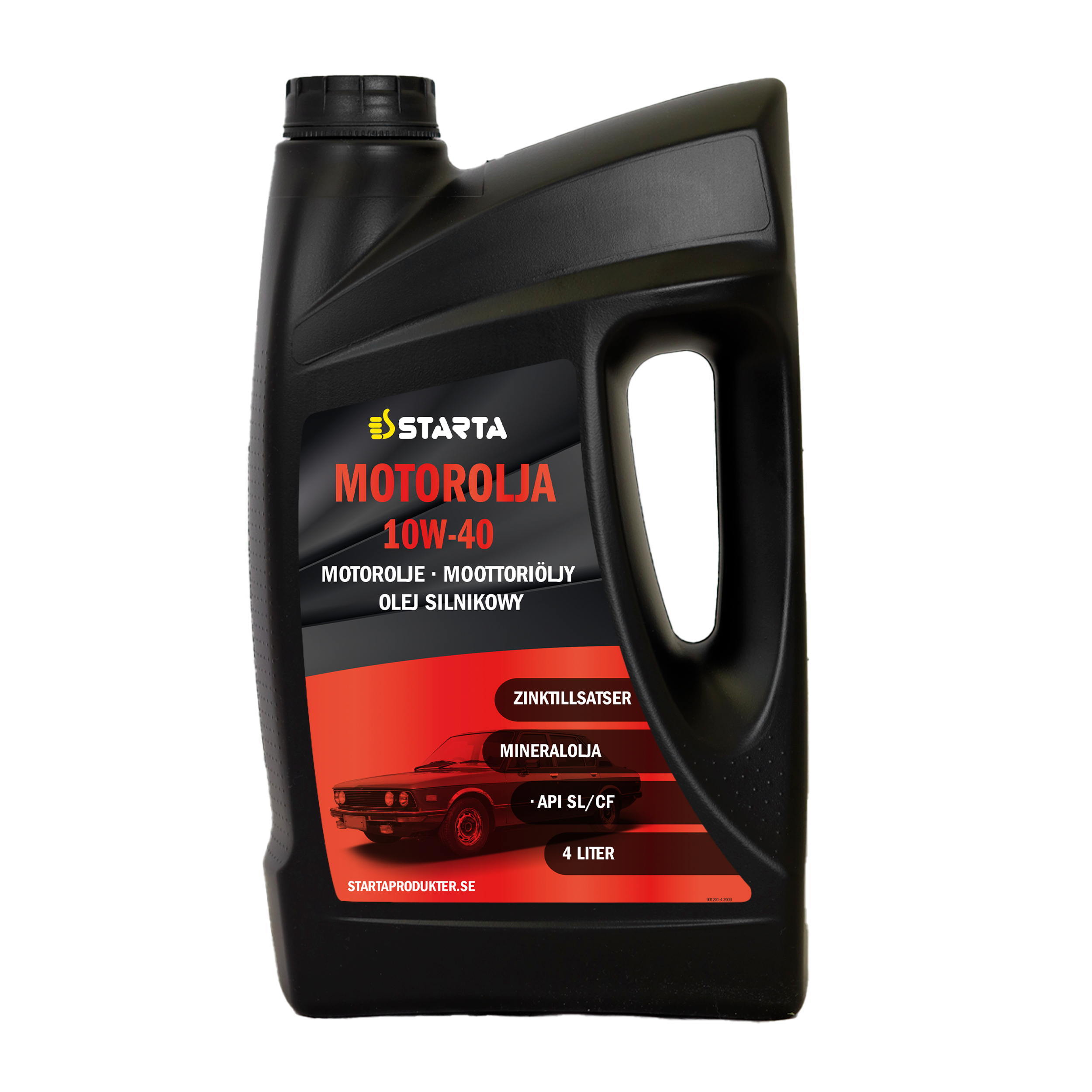 Starta Motorolja 10W-40 4 L - 3