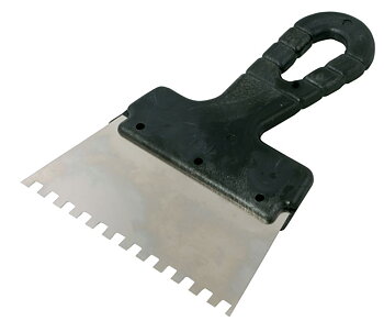 Spackelspade tandad 150 mm, 6 x 6 mm