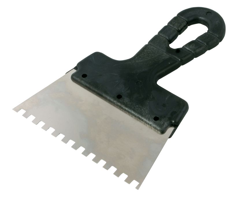 Spackelspade tandad 150 mm, 8 x 8 mm