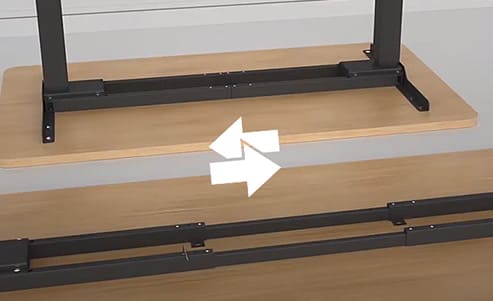 Spacetronic Höj- och sänkbart skrivbord utan toppskiva, elektriskt underrede för bord, max 127 cm höjd och 100 kg, Spacetronik ERGOLINE - 9
