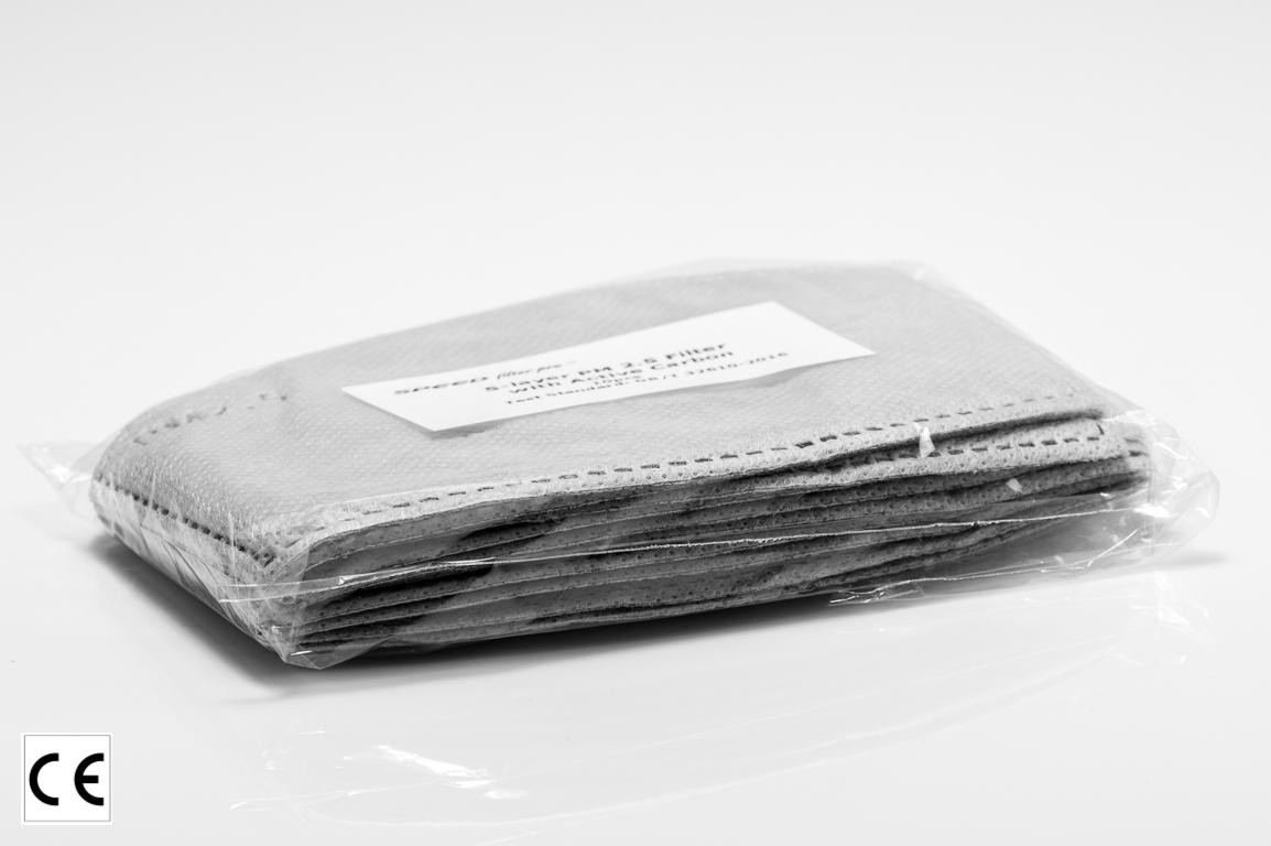Filter för andningsskydd 10st, skyddar mot virus bakterier m.m. PM 2.5 FFP3 N99 Speed Filter PRO - 3