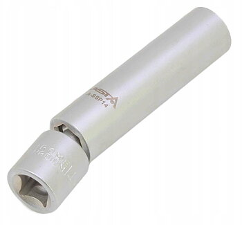 Tändstiftshylsa 14 mm 3/8 med LED, 12-kant för BMW, Asta