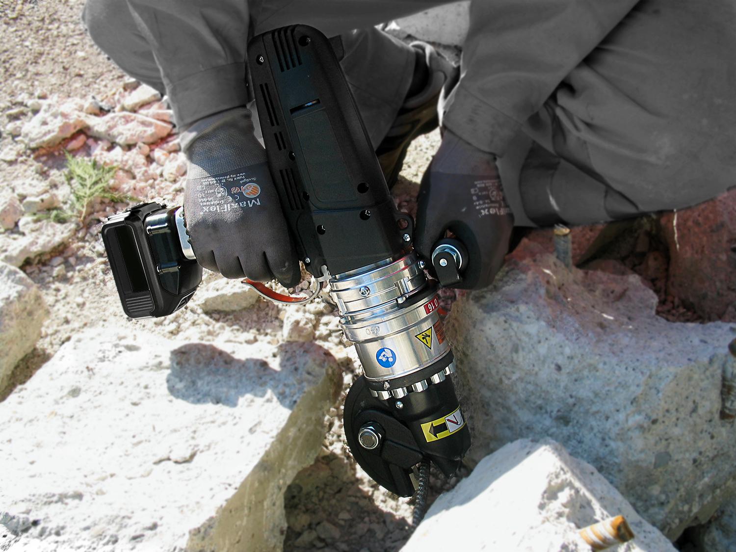 Handkap, kapmaskin sladdlös, 700 N/mm² max 16 mm, TJEP C16A - 2