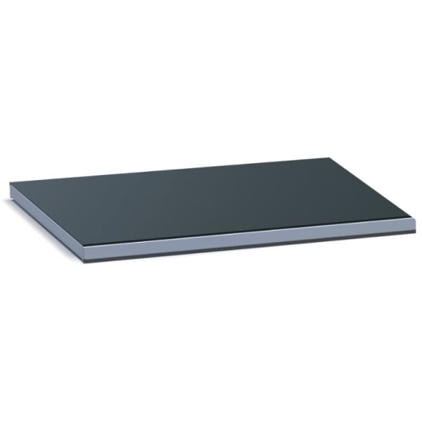 BETA TOOLS Arbetsbänksskiva 750 x 700 mm, lackerad stålplåt med PVC-beläggning, RSC50