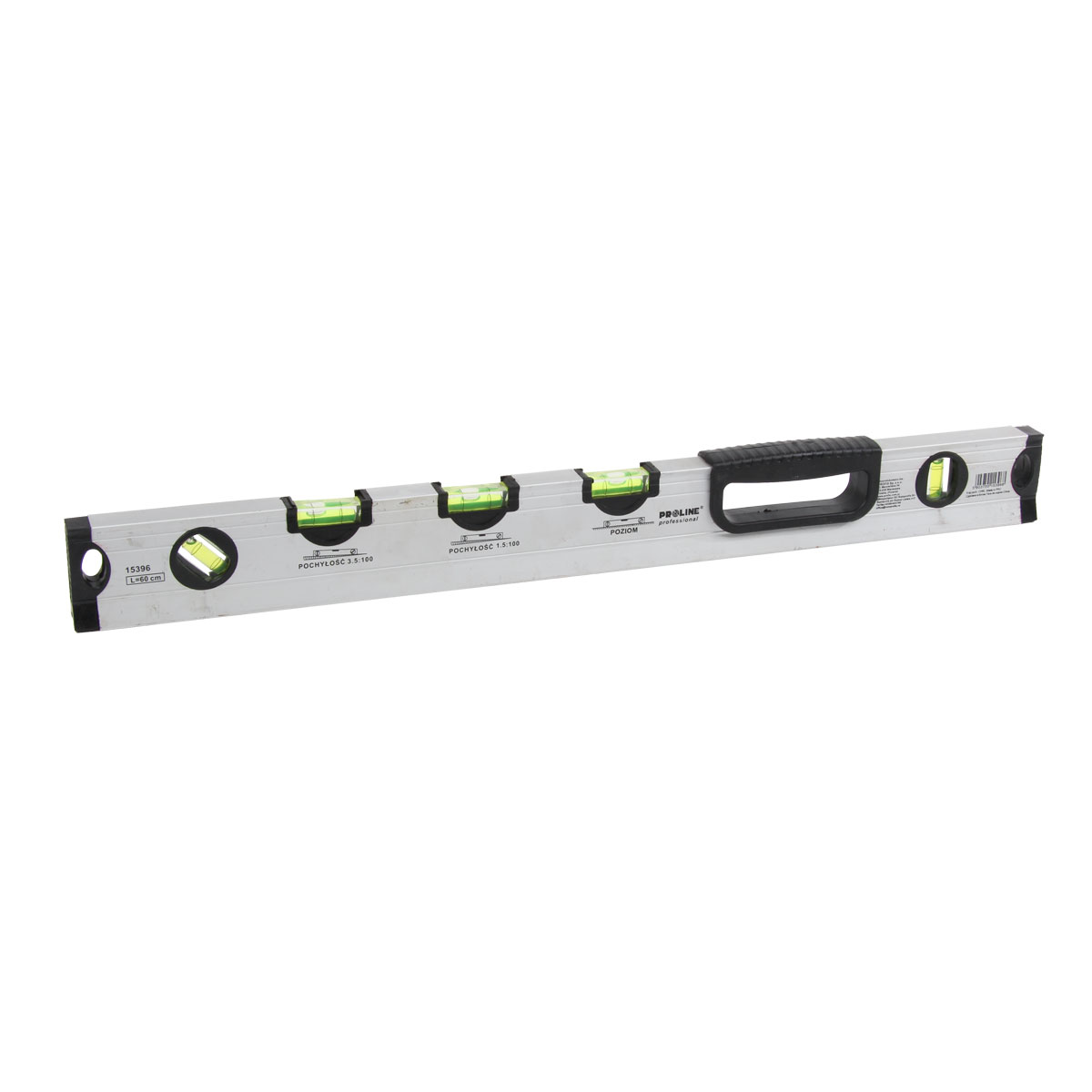 PROLINE TOOLS Vattenpass 1, 5 ST/3, 5 ST, l=80 cm, Proline