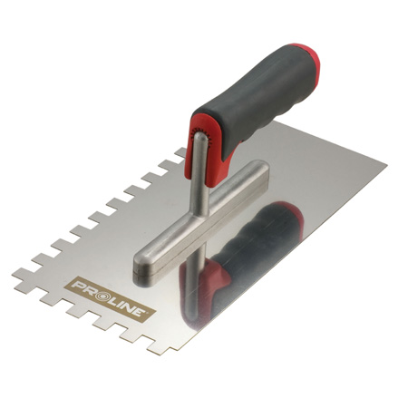 Notched Stainless Float 270130 mm Tooth 66 Plastering Hand