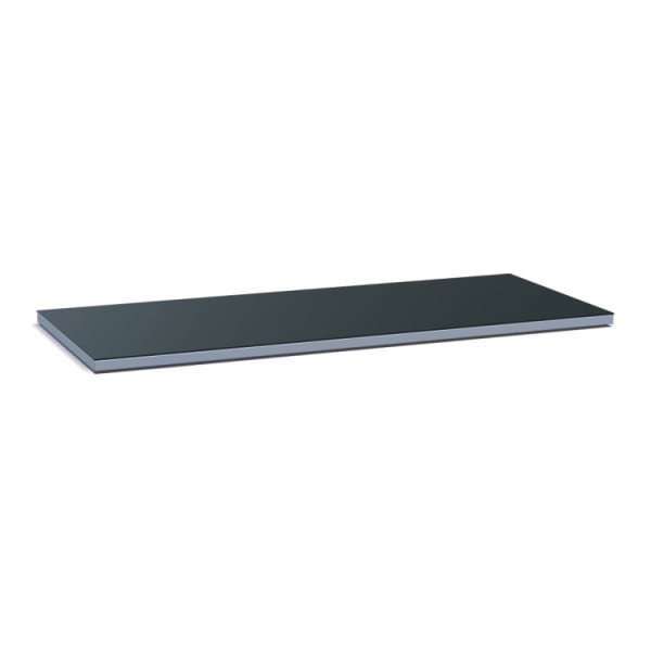BETA TOOLS Arbetsbänksskiva 1495 x 700 mm PVC-belagd stålplåt, sidokåpor, för RSC502.0, RSC