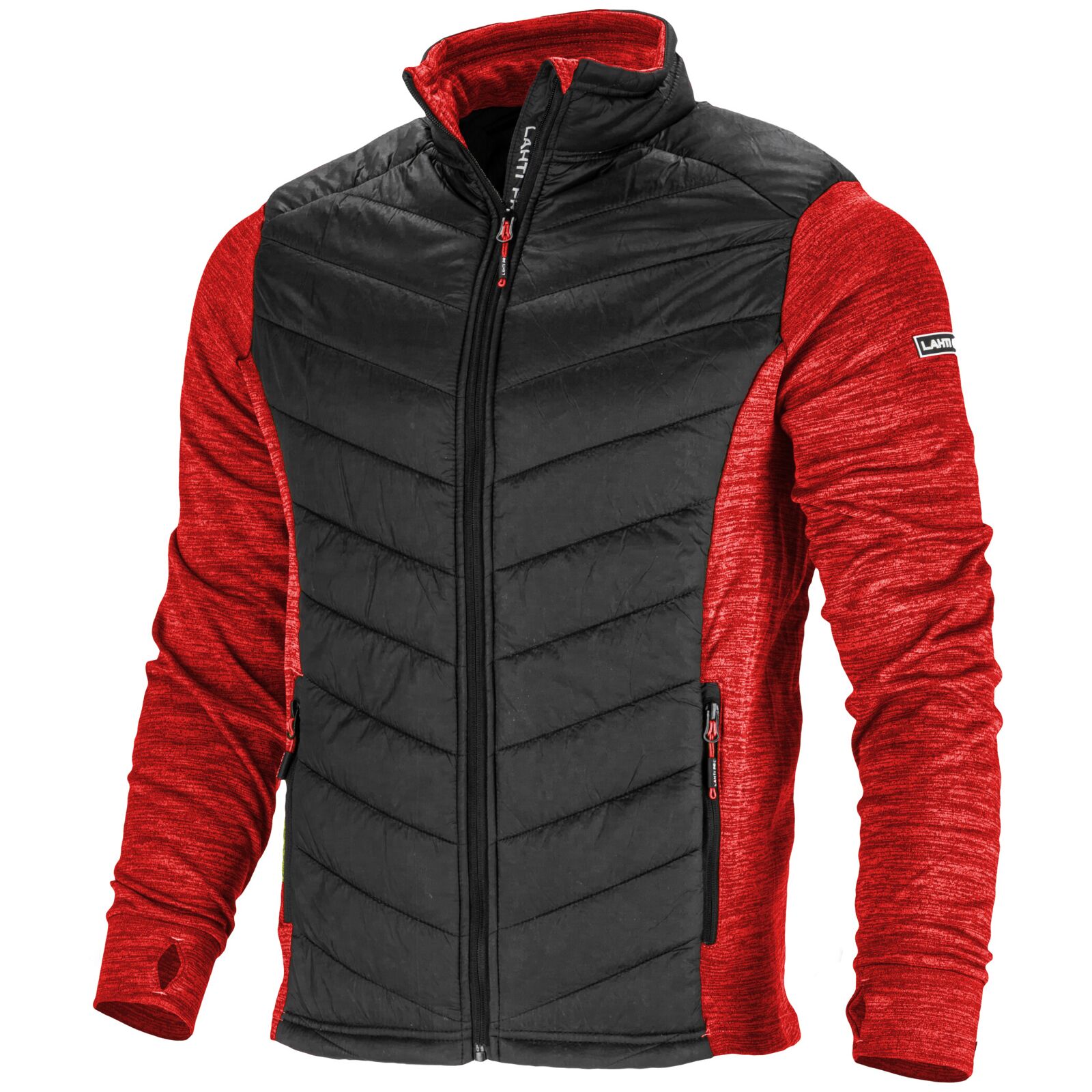 LahtiPro Jacket Padded Red-Black, m, CE, LAHTI (Storlek : L)