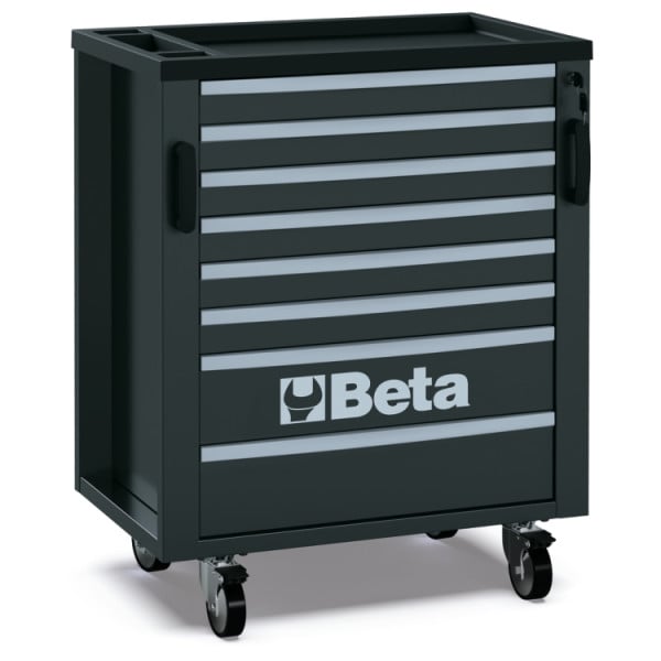 BETA TOOLS Verktygsvagn 8 Lådor 588 x 367 mm, Centrallås, RSC502.0