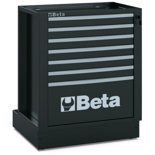 BETA TOOLS Förvaringsmodul med 7 Lådor, Kullager, Gummimatta, RSC502.0, RSC