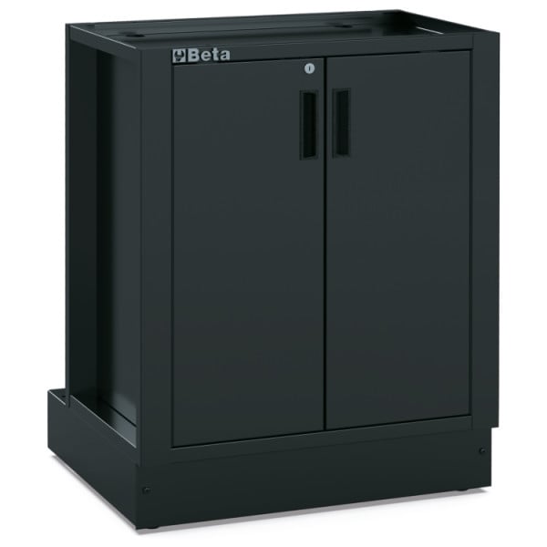 BETA TOOLS Förvaringsmodul Dubbeldörrar 615 x 435 x 740 mm, Rostfri, RSC