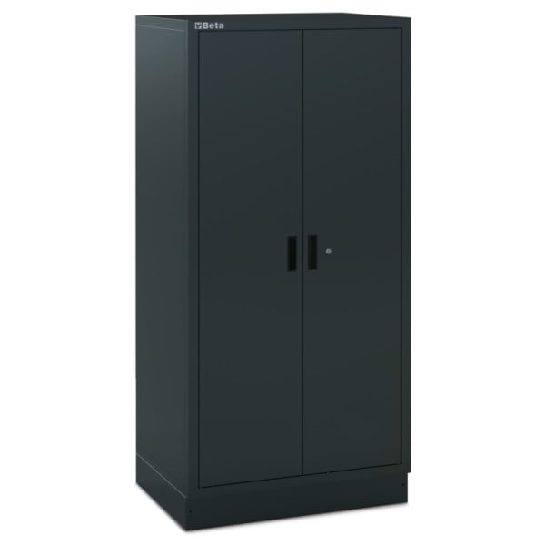 BETA TOOLS Förvaringsskåp Dubbeldörr 911 x 605 mm, Stål, Justerbara Hyllor, C45PRO 2.0, Malow