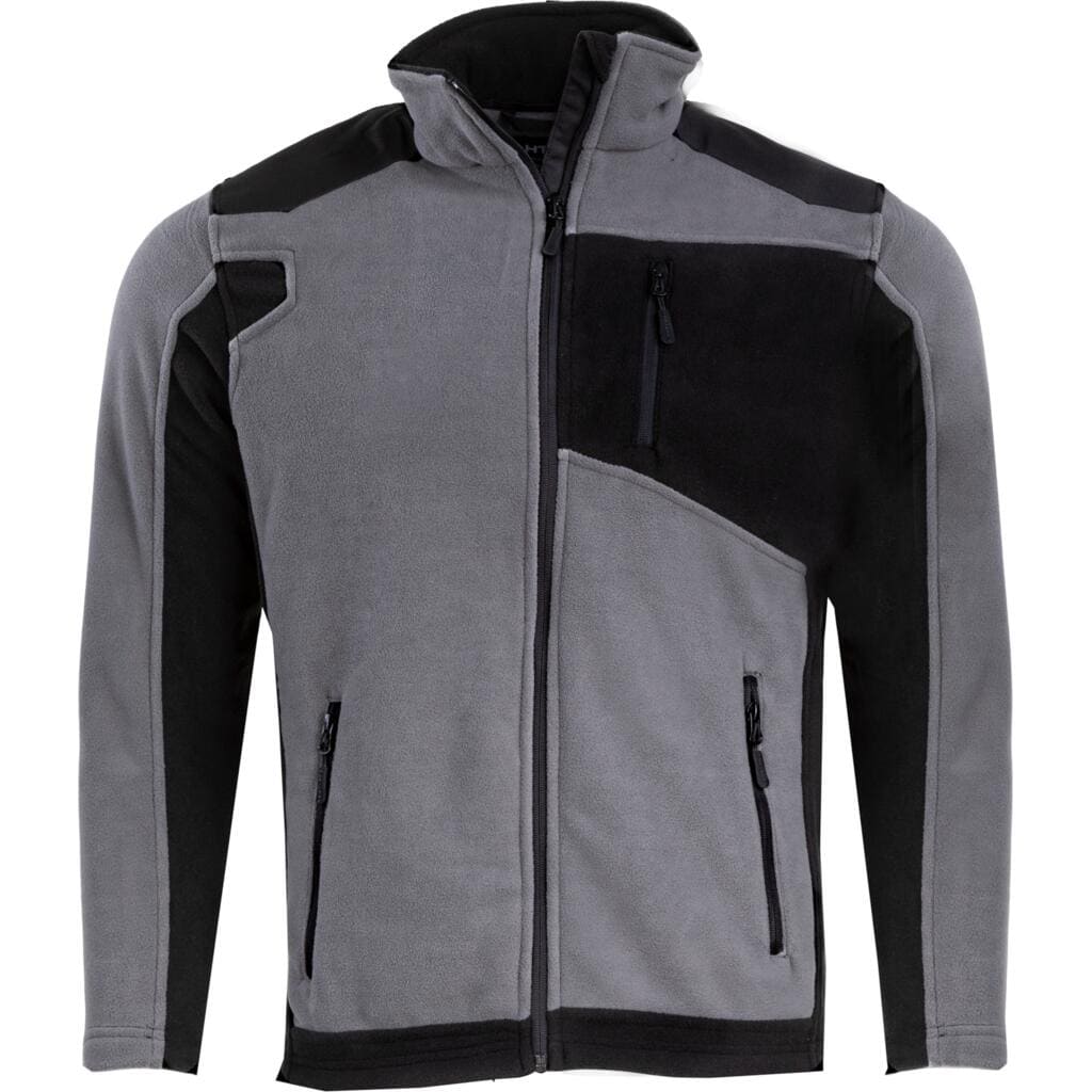 LahtiPro Fleecejacka med förstärkning, grå-svart, CE, LAHTI (Storlek : 2XL) - 6