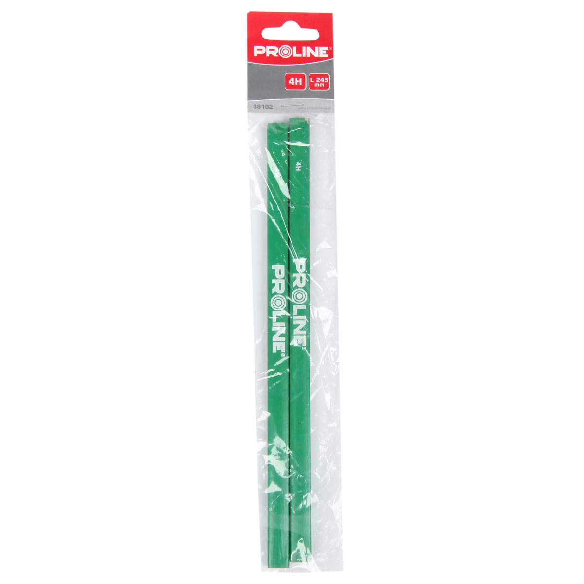 PROLINE TOOLS Mason Blyertspennor 4H 2-pack Grön, Proline