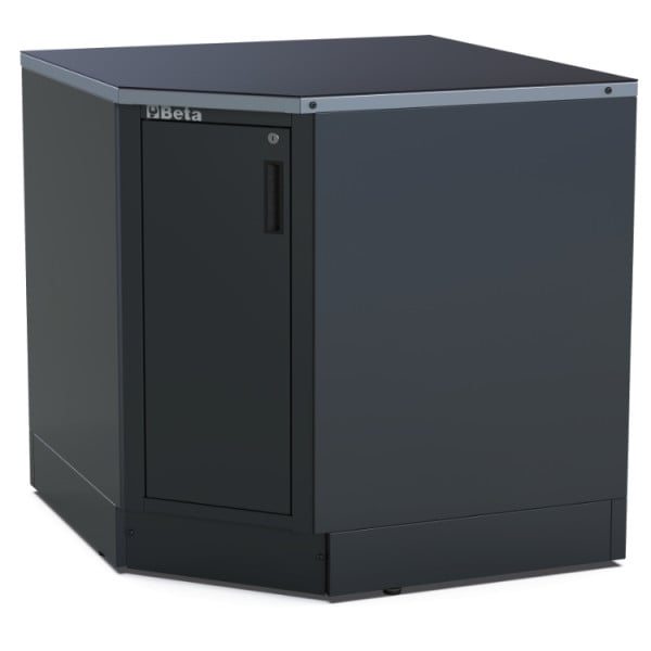 BETA TOOLS Hörnmodul Arbetsbänk 964 x 964 mm, Justerbar, RSC502.0, RSC