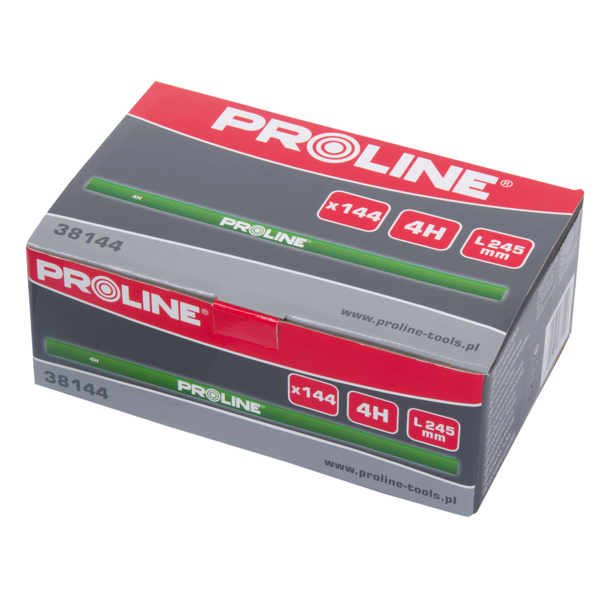 PROLINE TOOLS Murarpennor 4H gröna 144st, Proline