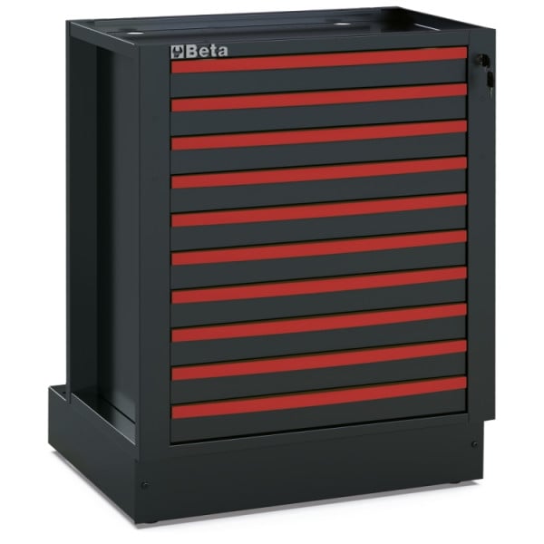BETA TOOLS Frontpaneler Färgade 10-Pack, Passar RSC502.0, Rostfri - 3