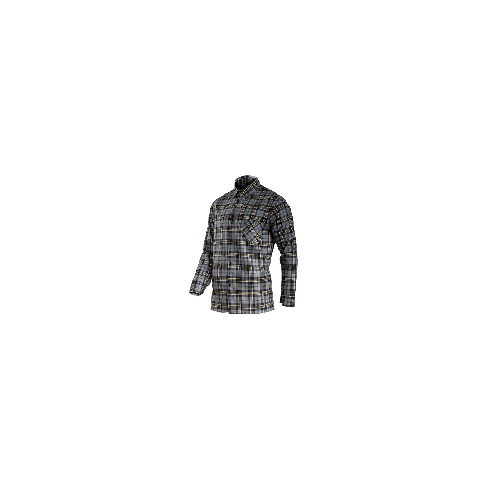 LahtiPro Flannel Shirt Grey, 170G/m2, S, CE , LAHTI