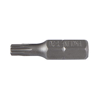 PROLINE TOOLS TORX Bitar 125 mm, 10st, T40 med Hål, Proline
