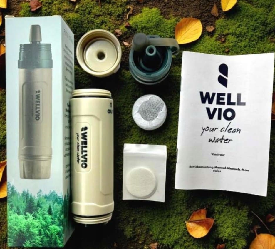 Vattenfilter Resefilter 1000L Viostraw, WellVio - 8