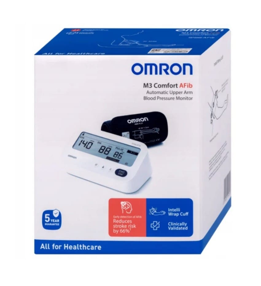 Övriga10 Blodtrycksmätare Omron M3 Comfort AFib HEM-7196-FLE, Överarm AFib Förmaksflimmer - 3