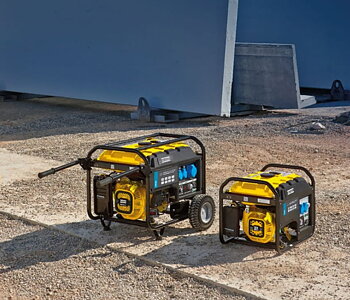 Övriga8 Elverk Bensin 1-fas 7, 5kVA 230V AVR Elstart IP54 P8000, Atlas Copco